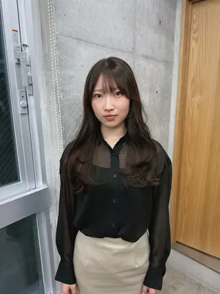ロング カラー 誰より丁寧なカット/ 小林輝/レイヤーのヘアスタイル