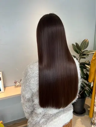 ロング ダン/メンズ/ 顔周り×透明感カラーのヘアスタイル