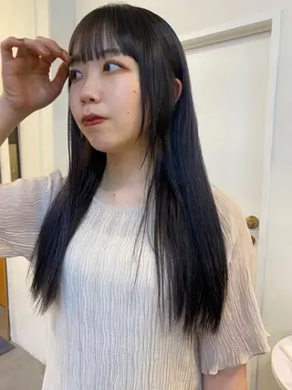 ロング カラー ichika/福岡 /透明感カラー🤎のヘアスタイル