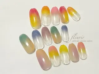 ネイル フルリール 【プライベートサロンのネイルデザイン