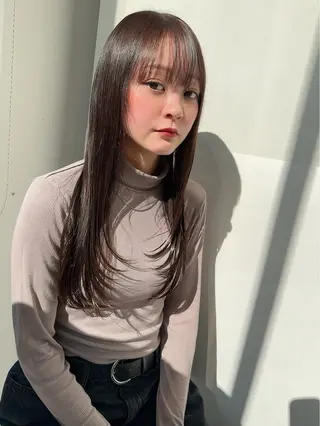 ロング カラースペシャリスト ・齊藤 羽瑠輝のヘアスタイル