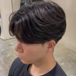 メンズ フェザーパーマ🌙 毛流れ yuzukiのヘアスタイル