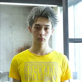 カラー メンズ あずまりんの/メンズ /ブリーチ特化のヘアスタイル
