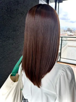 セミロング JYO 髪質改善専門家のヘアスタイル