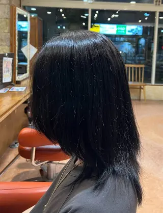 ミディアム カラー 伊東 颯のヘアスタイル