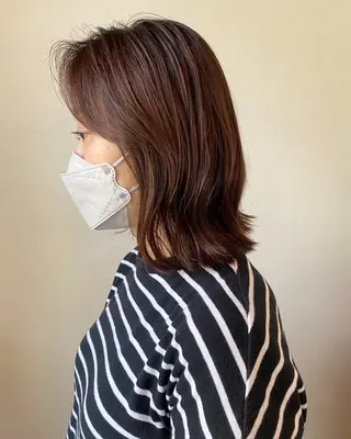 カラー 長島 愛莉のヘアスタイル