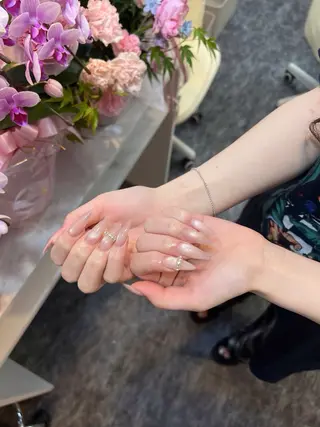 ネイル Sora  Nail 長さ出し専門店のネイルデザイン