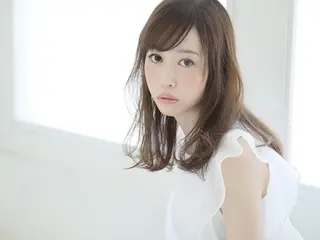 セミロング カラー truck あべの店のヘアスタイル