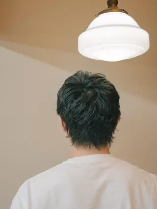 ショート カラー パーマ メンズ 🔗メンズサロン🔗 Kieのヘアスタイル