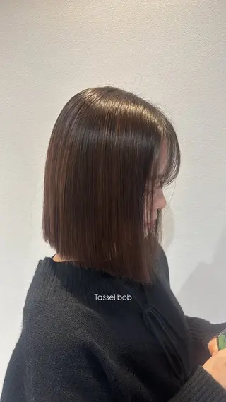 ミディアム 🎧透明感カラー /髪質改善のヘアスタイル