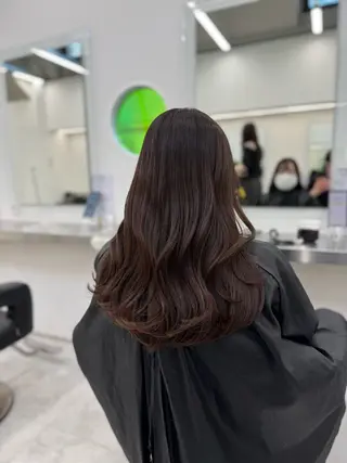 ミディアム カラー 韓国トレンドカット カラー🤍しゅうじのヘアスタイル