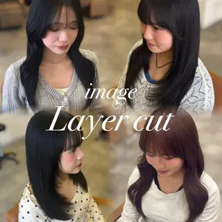 ロング チョコカラー🤎 韓国風/MIHOのヘアスタイル