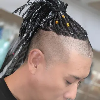 メンズ ミディアム scamp ★のヘアスタイル