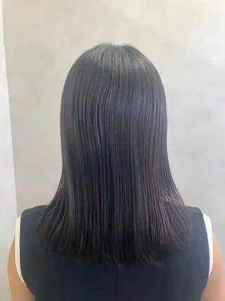 セミロング TELA HAIR つぐみのヘアスタイル