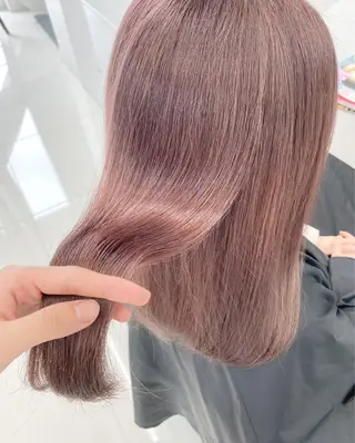 ロング カラー 【ブリーチカラー】 🌈ALIVE若山葵のヘアスタイル