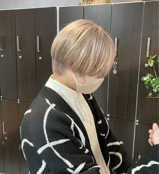 カラー メンズ 藤田 清志のヘアスタイル