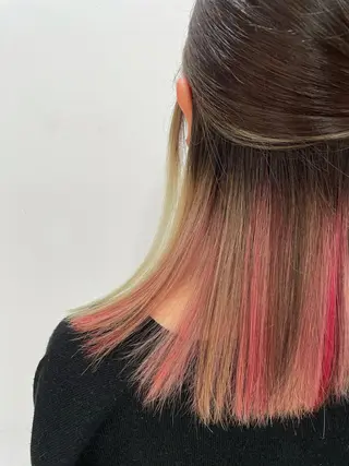 ミディアム カラー ✨髪質改善特化サロン ✨グシユキヤ✨のヘアスタイル