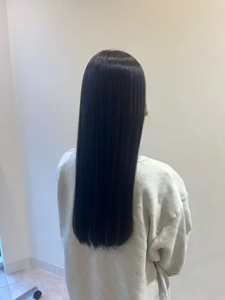 ロング カラー ワンカラー/モデル /Rin/西葛西のヘアスタイル