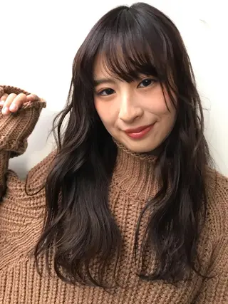 ロング カラー Utata  literie所属・🌷小野田 睦🌷のヘアスタイル