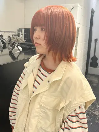 ミディアム カラー ヘアアレンジ HARU//原宿🤍 リピート率NO.1のヘアスタイル