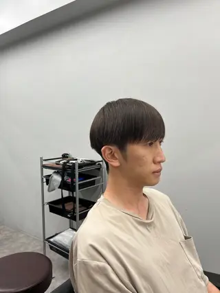 メンズ 釜谷 健二郎のヘアスタイル
