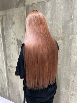 ロング 中村 佳菜のヘアスタイル