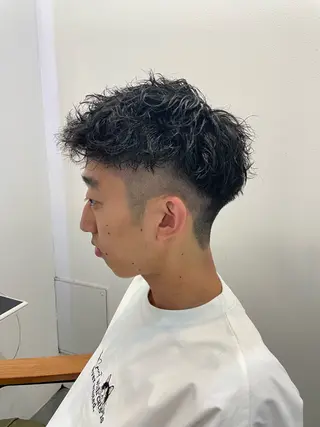 ショート パーマ ヘアアレンジ メンズ 🔥メンズ特化🔥 木村 祐太のヘアスタイル