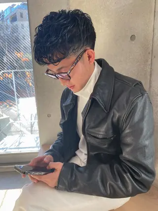 ショート パーマ メンズ 渋谷パーソナルカラー 診断🌈✨井上のその他イメージ