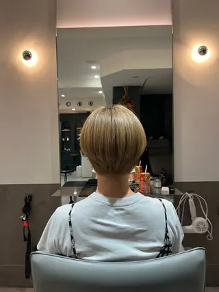 ショート 🌻暖色カラー🌻 sakuraのヘアスタイル