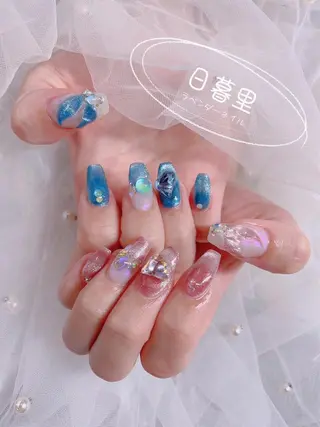 ネイル ラベンダー💖日暮里 ルル💖ネイルのネイルデザイン