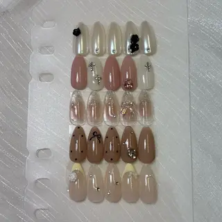 ネイル amuu 板宿駅のネイルデザイン