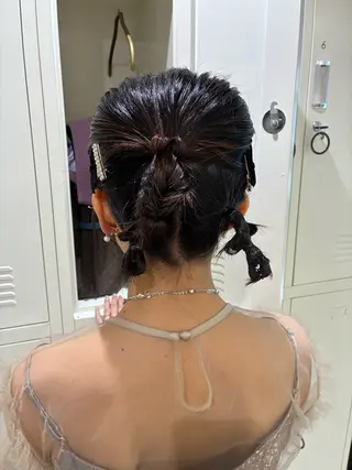 ショート 縮毛矯正/アレンジ FACE。ゆのんのヘアスタイル