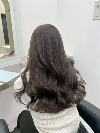 ロング カラー ヘアアレンジ 🦋艶出しワンカラー 🦋MASAKIのヘアスタイル