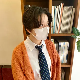 ショート カラー パーマ Paddle所属・似合わせレイヤー/ ニュアンスパーマ高倉のヘアスタイル