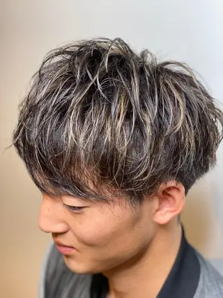 ミディアム メンズ 【sida茨木】小島 健太郎🫧✨のヘアスタイル