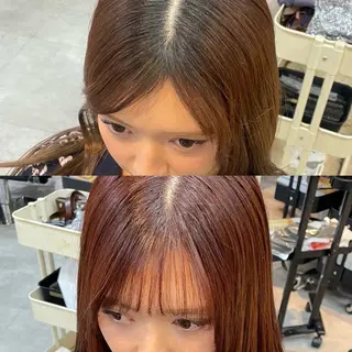 パーマ tidasmile /カラー/カットのヘアスタイル