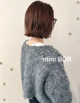 ミディアム カラー 市川 千夏のヘアスタイル