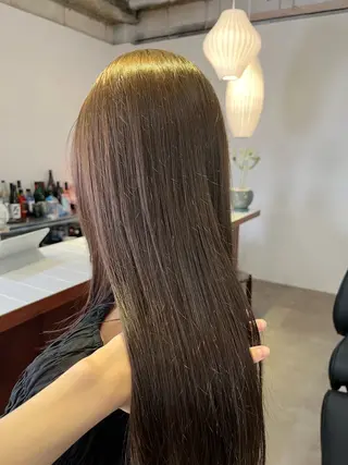 ロング カラー Sanaダブルカラー ✨️パルコ徒歩1分のヘアスタイル