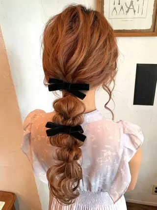 ヘアアレンジ Babylone hair&makeのヘアスタイル