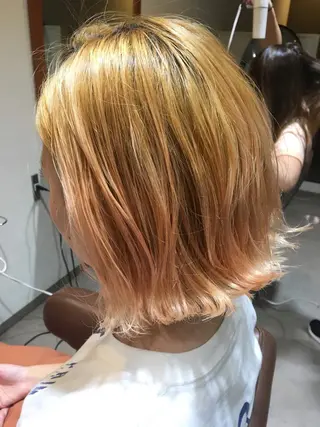 ショート カラー 蓮見  友里のヘアスタイル