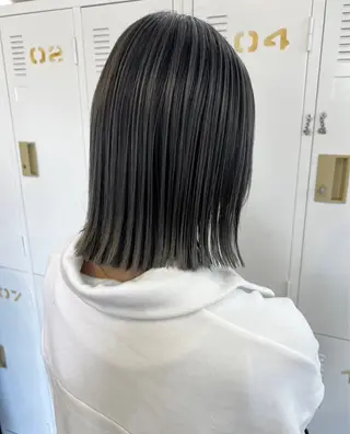 ミディアム カラー YURAGI🌿 SAKIのヘアスタイル