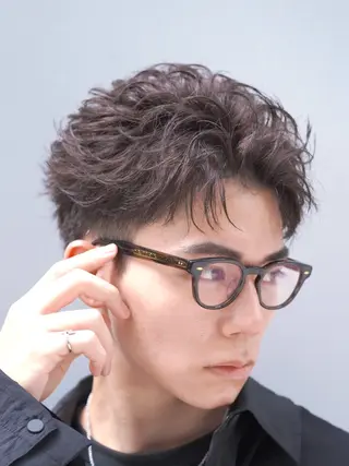 パーマ メンズ 原宿 無料カット fifth イノウエのヘアスタイル