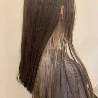 カラー さとう あやかのヘアスタイル