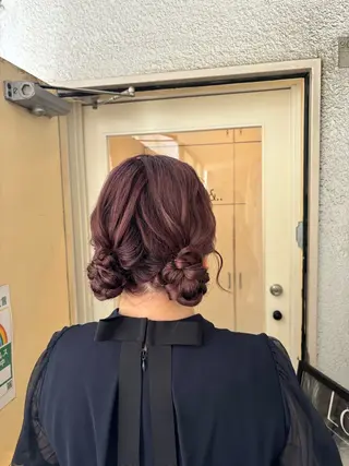 ヘアアレンジ eye.hair　◎ akiのマツエク・マツパデザイン