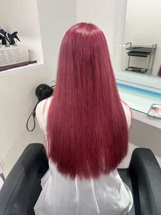 カラー ブリーチなし透明感 💗RYOTAのヘアスタイル
