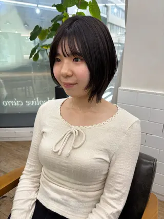 ミディアム ダブルカラー 🌙chinariのヘアスタイル