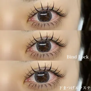 マツエク・マツパ NOA名駅束感まつげ ×眉毛SENA‪🎀のマツエク・マツパデザイン