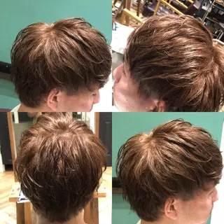 カラー メンズ 神山 大樹✂︎宇都宮江曽島のヘアスタイル