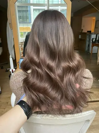 カラー 原田 大希のヘアスタイル