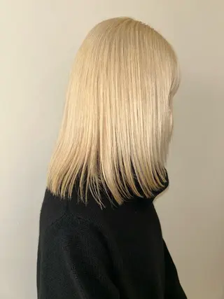 ミディアム カラー ケアパーマ/ケアブリ ーチdaisukeのヘアスタイル